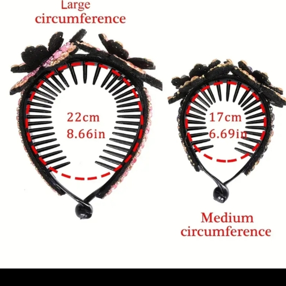 NEW MEDIUM PINK HAIR CLIP/CLAW - Picture 4 of 4